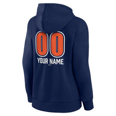 Detroit Tigers Women's Personalized Name & Number Fastball Pullover Hoodie Online
