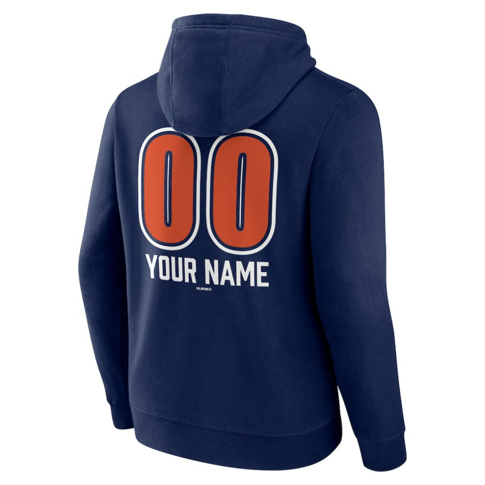 Houston Astros Personalized Name & Number Fastball Pullover Hoodie Sale