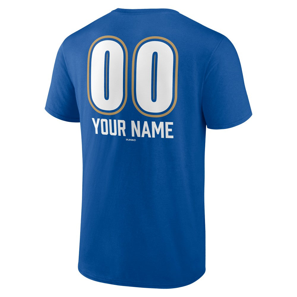 Kansas City Royals Personalized Name & Number Fastball T-Shirt Near Me