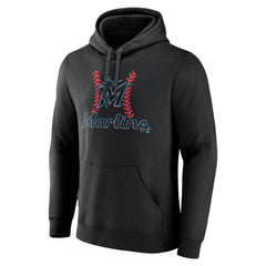 Miami Marlins Personalized Name & Number Fastball Pullover Hoodie Near Me