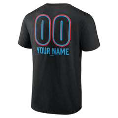 Miami Marlins Personalized Name & Number Fastball T-Shirt On Sale