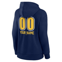 Milwaukee Brewers Women's Personalized Name & Number Fastball Pullover Hoodie for sale