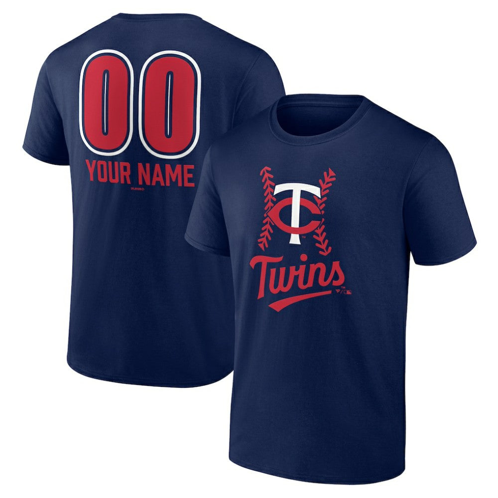 Minnesota Twins Personalized Name & Number Fastball T-Shirt Sale