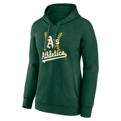 Athletics Women's Personalized Name & Number Fastball Pullover Hoodie Lifestyle
