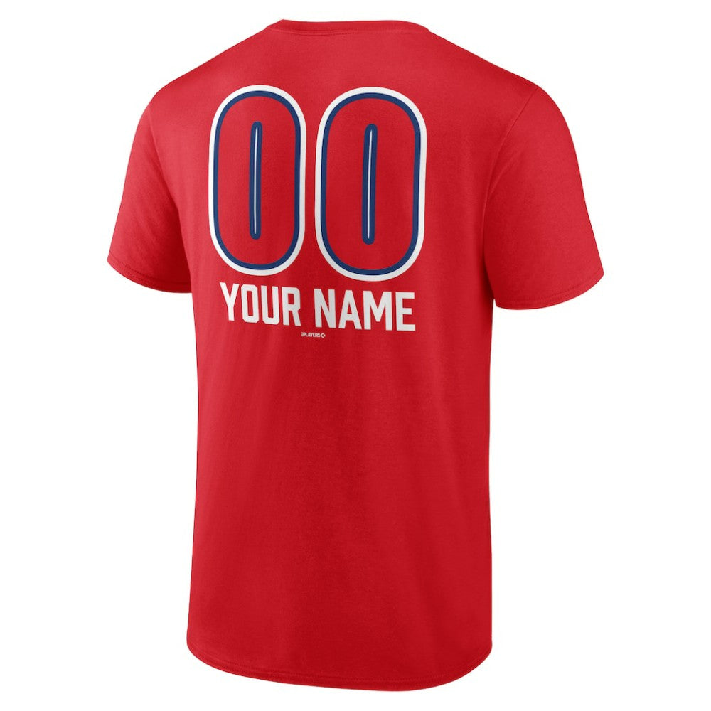 Philadelphia Phillies Personalized Name & Number Fastball T-Shirt Sale