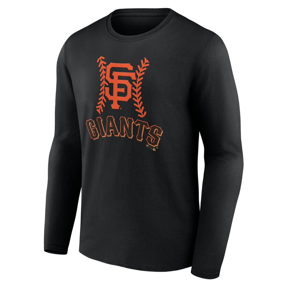 San Francisco Giants Personalized Name & Number Fastball Long Sleeve T-Shirt for sale