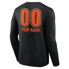 San Francisco Giants Personalized Name & Number Fastball Long Sleeve T-Shirt for sale