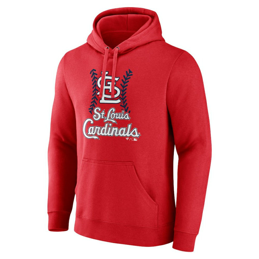 St. Louis Cardinals Personalized Name & Number Fastball Pullover Hoodie Clearance