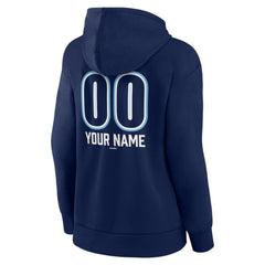 Tampa Bay Rays Women's Personalized Name & Number Fastball Pullover Hoodie Clearance