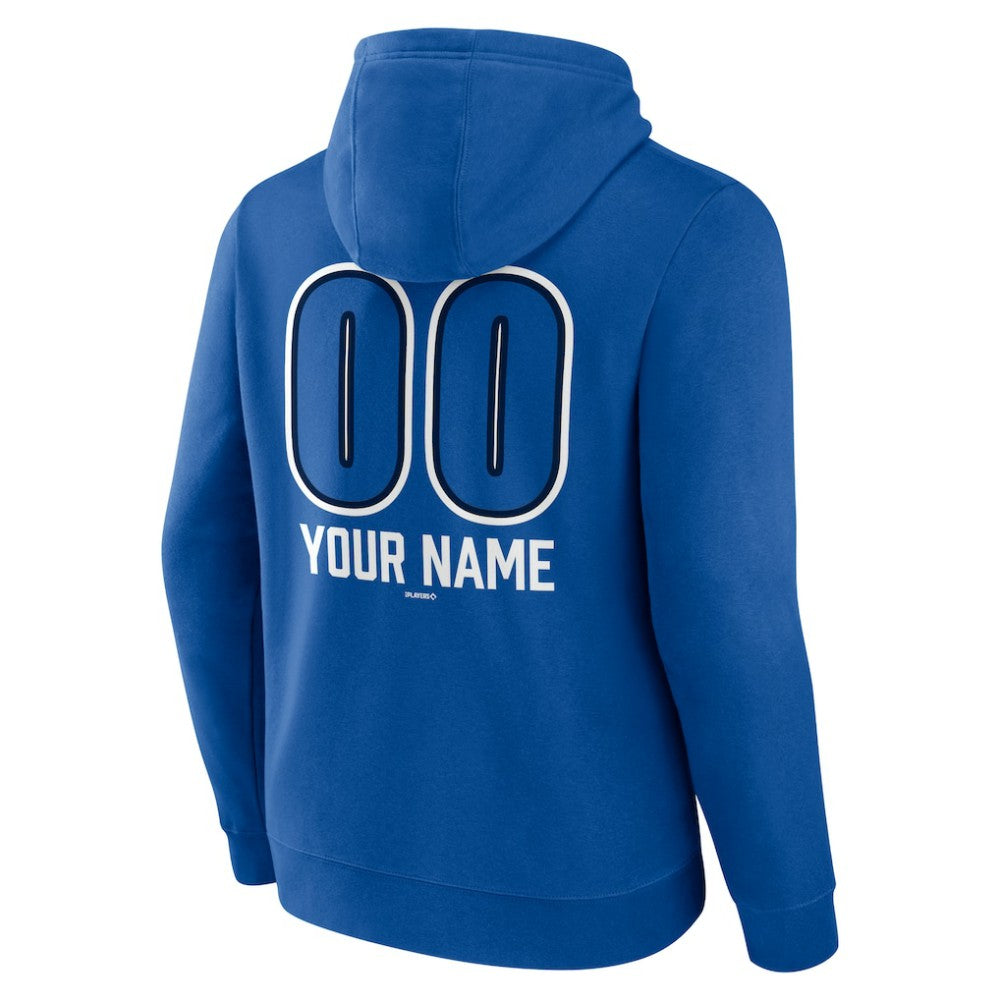 Toronto Blue Jays Personalized Name & Number Fastball Pullover Hoodie Lifestyle