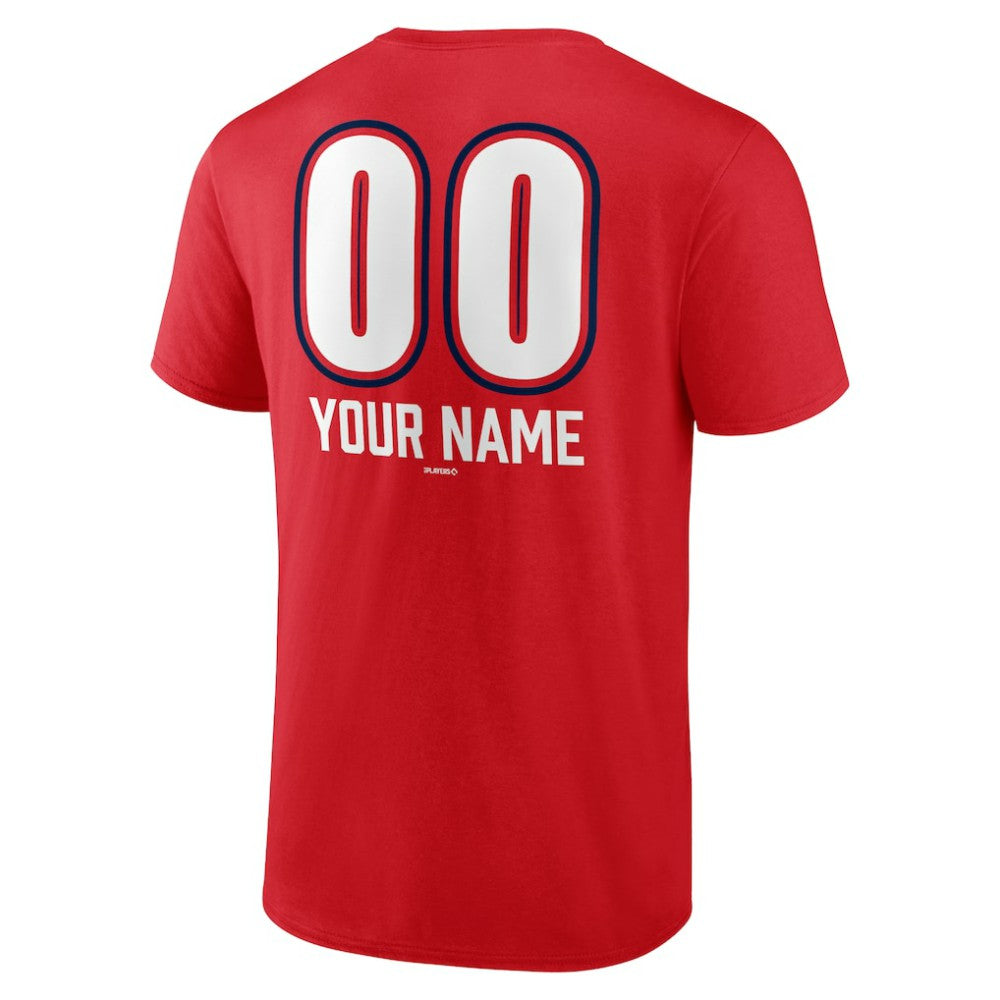 Washington Nationals Personalized Name & Number Fastball T-Shirt Clearance