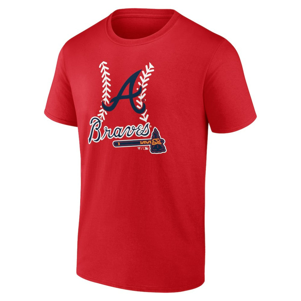 Atlanta Braves Personalized Name & Number Fastball T-Shirt Clearance
