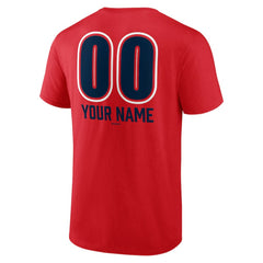 Atlanta Braves Personalized Name & Number Fastball T-Shirt Clearance