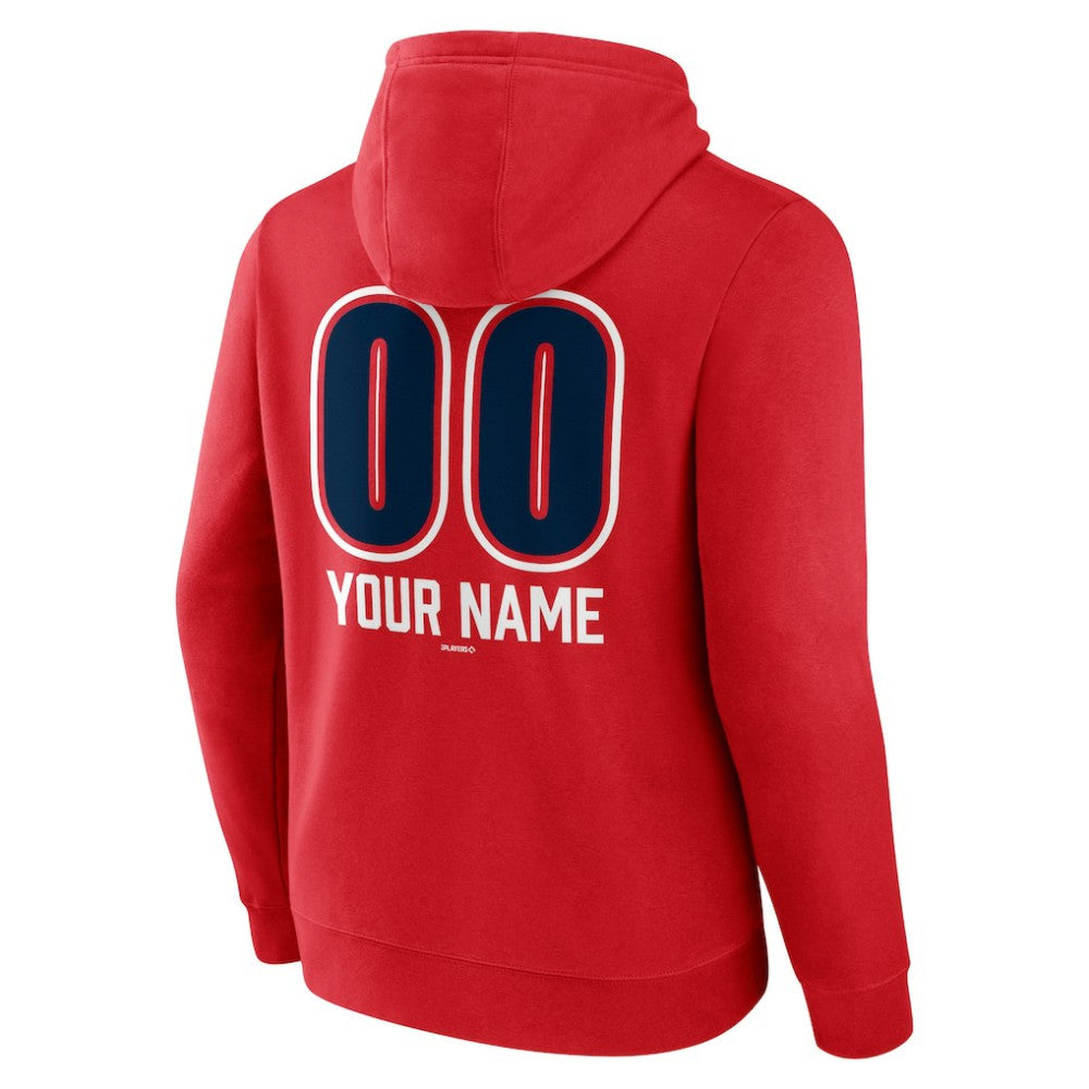 Boston Red Sox Personalized Name & Number Fastball Pullover Hoodie Near Me