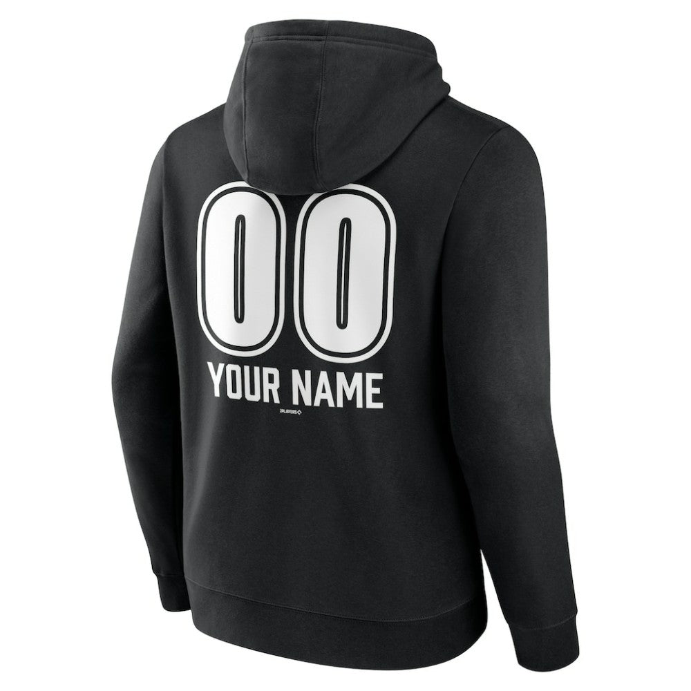 New York Yankees Personalized Name & Number Fastball Pullover Hoodie Clearance