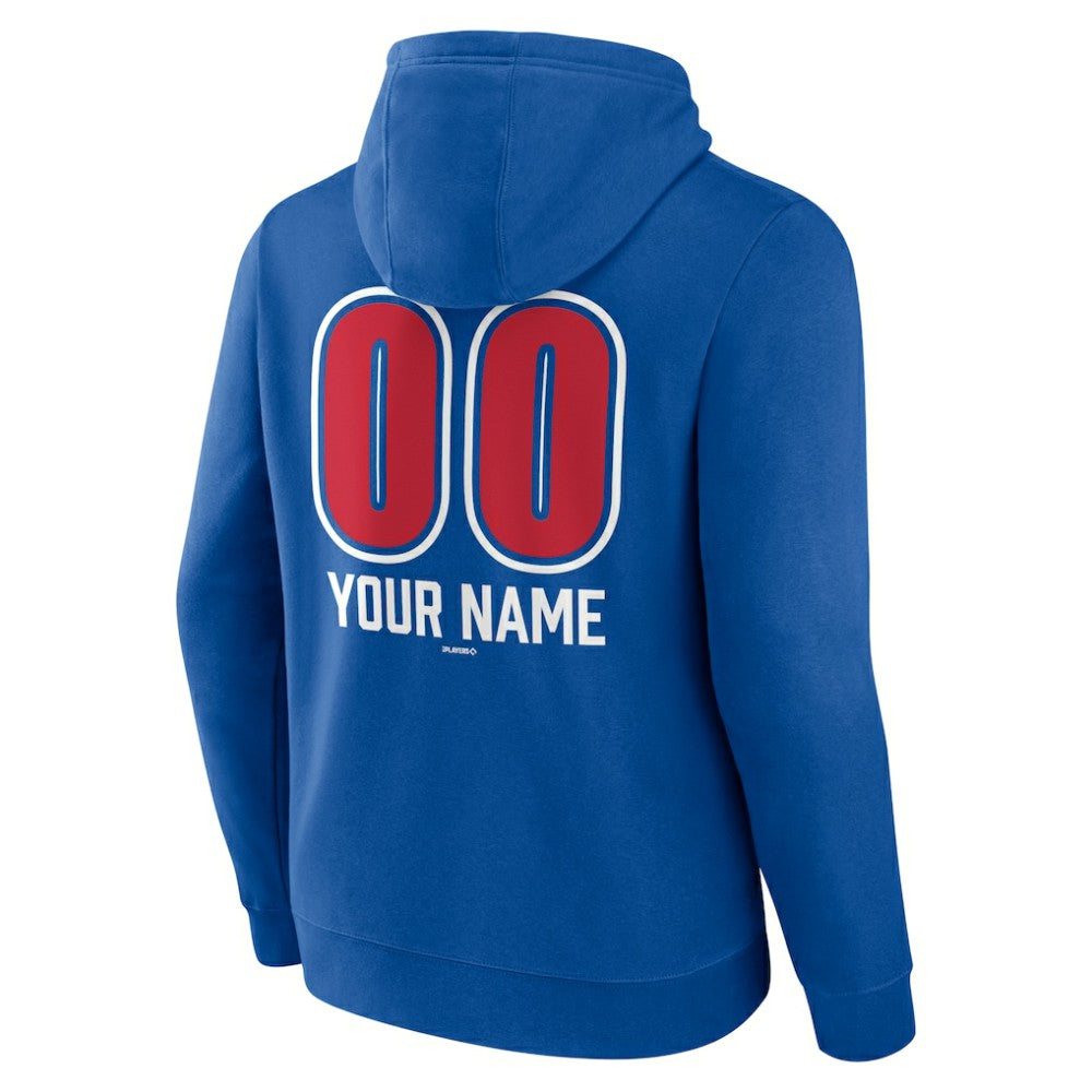 Philadelphia Phillies Personalized Name & Number Fastball Pullover Hoodie for sale