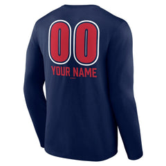 St. Louis Cardinals Personalized Name & Number Fastball Long Sleeve T-Shirt for sale