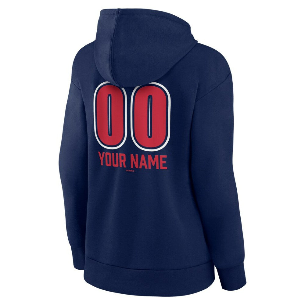 St. Louis Cardinals Women's Personalized Name & Number Fastball Pullover Hoodie On Sale