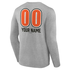 Baltimore Orioles Personalized Name & Number Fastball Long Sleeve T-Shirt discount