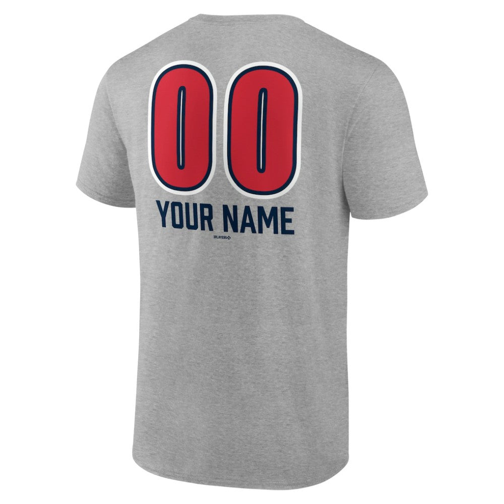 Boston Red Sox Personalized Name & Number Fastball T-Shirt Lifestyle