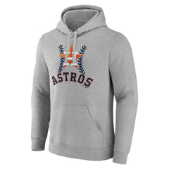Houston Astros Personalized Name & Number Fastball Pullover Hoodie Online