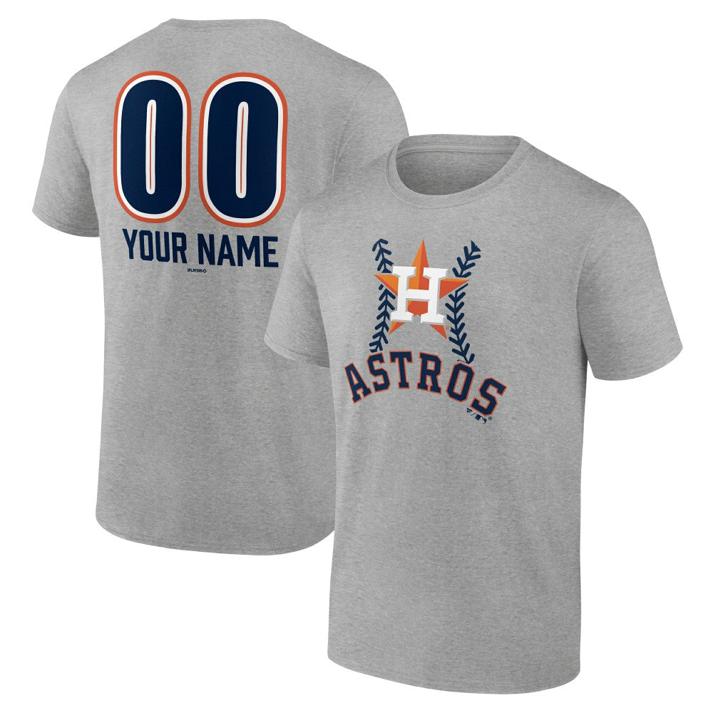 Houston Astros Personalized Name & Number Fastball T-Shirt discount