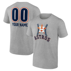 Houston Astros Personalized Name & Number Fastball T-Shirt discount