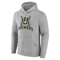 Milwaukee Brewers Personalized Name & Number Fastball Pullover Hoodie Online
