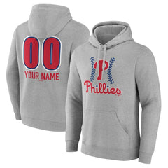 Philadelphia Phillies Personalized Name & Number Fastball Pullover Hoodie Near Me