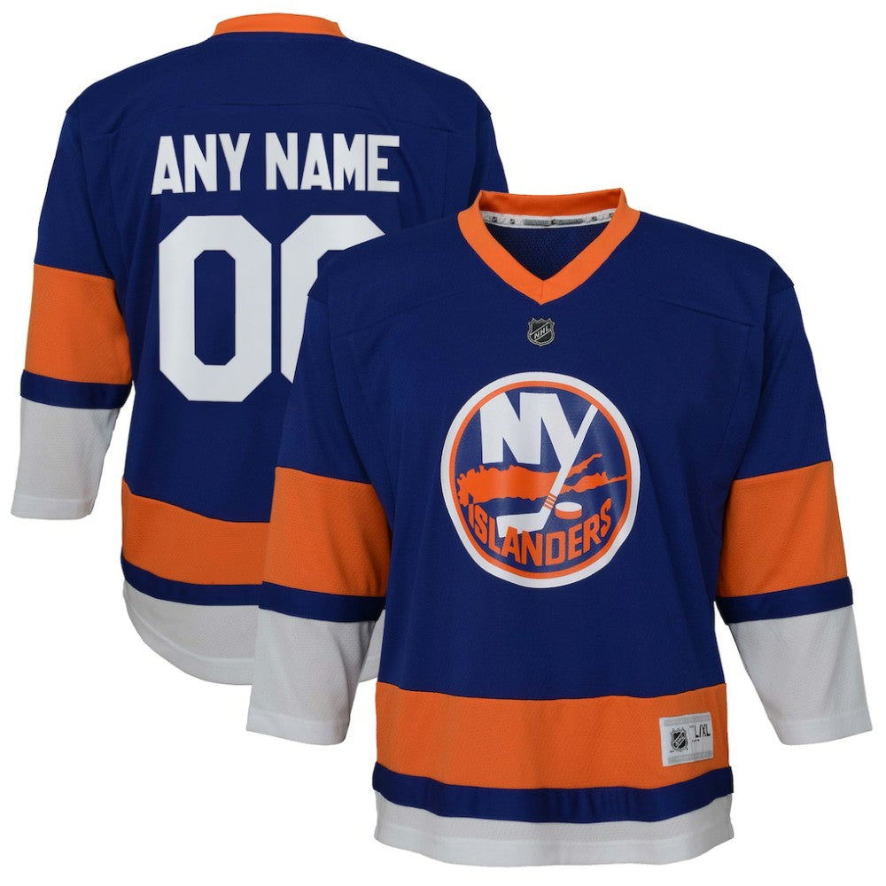New York Islanders Youth Home Replica Custom Jersey - Royal | NHL Jerseys