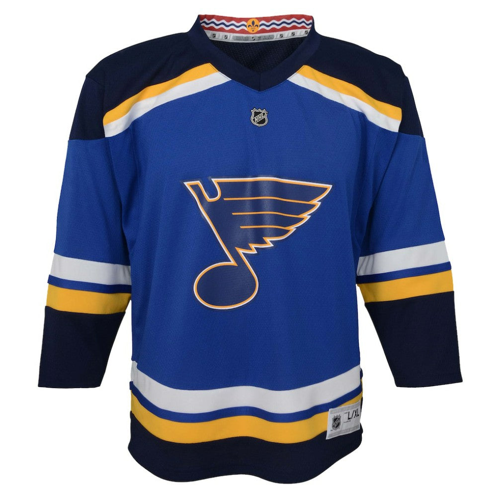 St. Louis Blues - Youth Home Replica Custom Jersey Blue