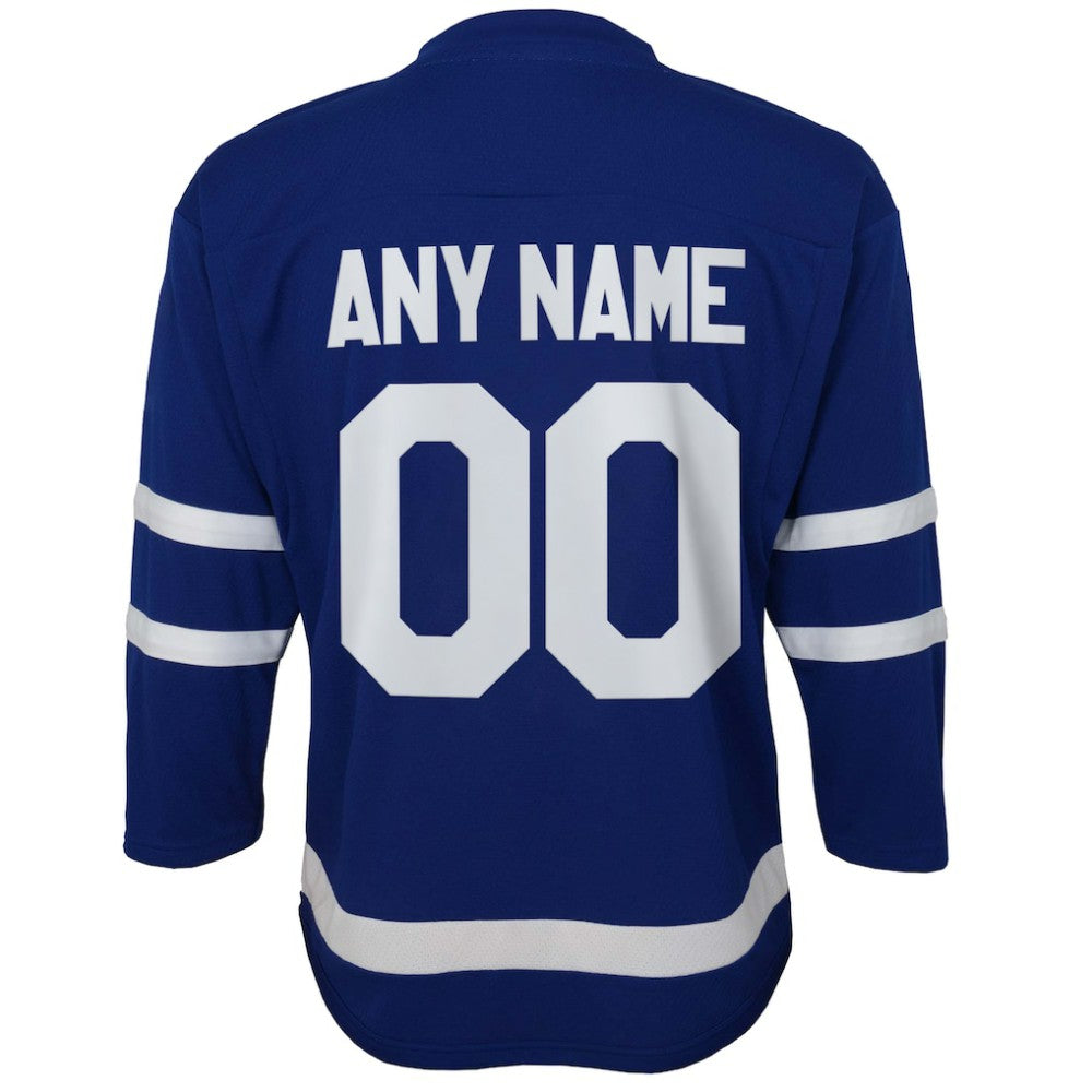 Toronto Maple Leafs - Youth Home Replica Custom Jersey Blue