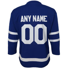 Toronto Maple Leafs - Youth Home Replica Custom Jersey Blue