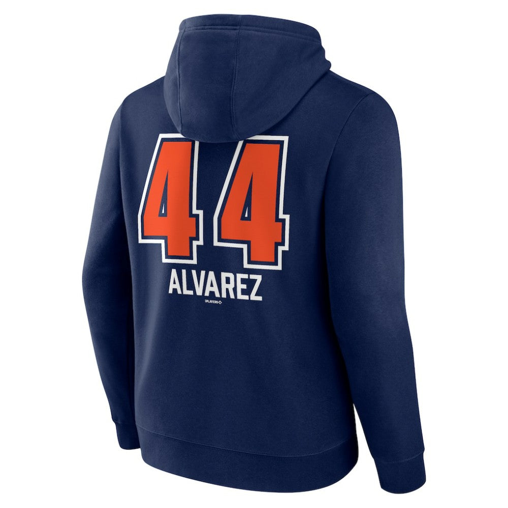 Yordan Alvarez Houston Astros Fastball Player Name & Number Pullover Hoodie Clearance