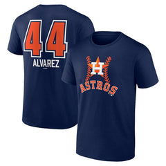 Yordan Alvarez Houston Astros Fastball Player Name & Number T-Shirt for sale