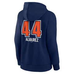 Yordan Alvarez Houston Astros Women's Fastball Player Name & Number Pullover Hoodie Online