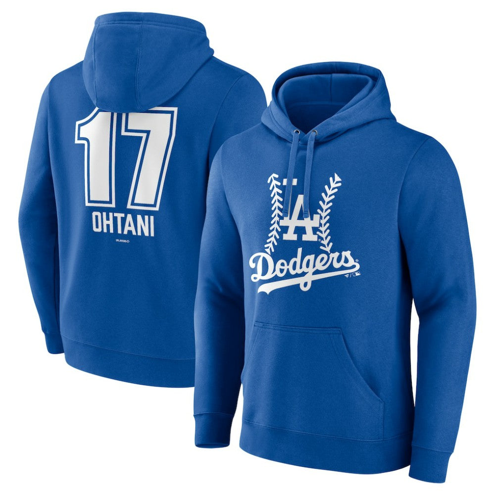 Shohei Ohtani Los Angeles Dodgers Fastball Player Name & Number Pullover Hoodie discount