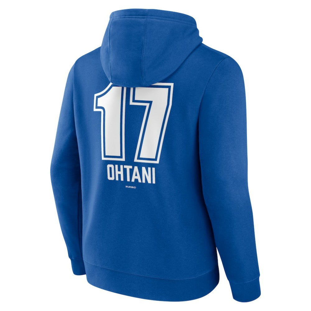 Shohei Ohtani Los Angeles Dodgers Fastball Player Name & Number Pullover Hoodie discount