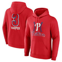 Bryce Harper Philadelphia Phillies Fastball Player Name & Number Pullover Hoodie Online
