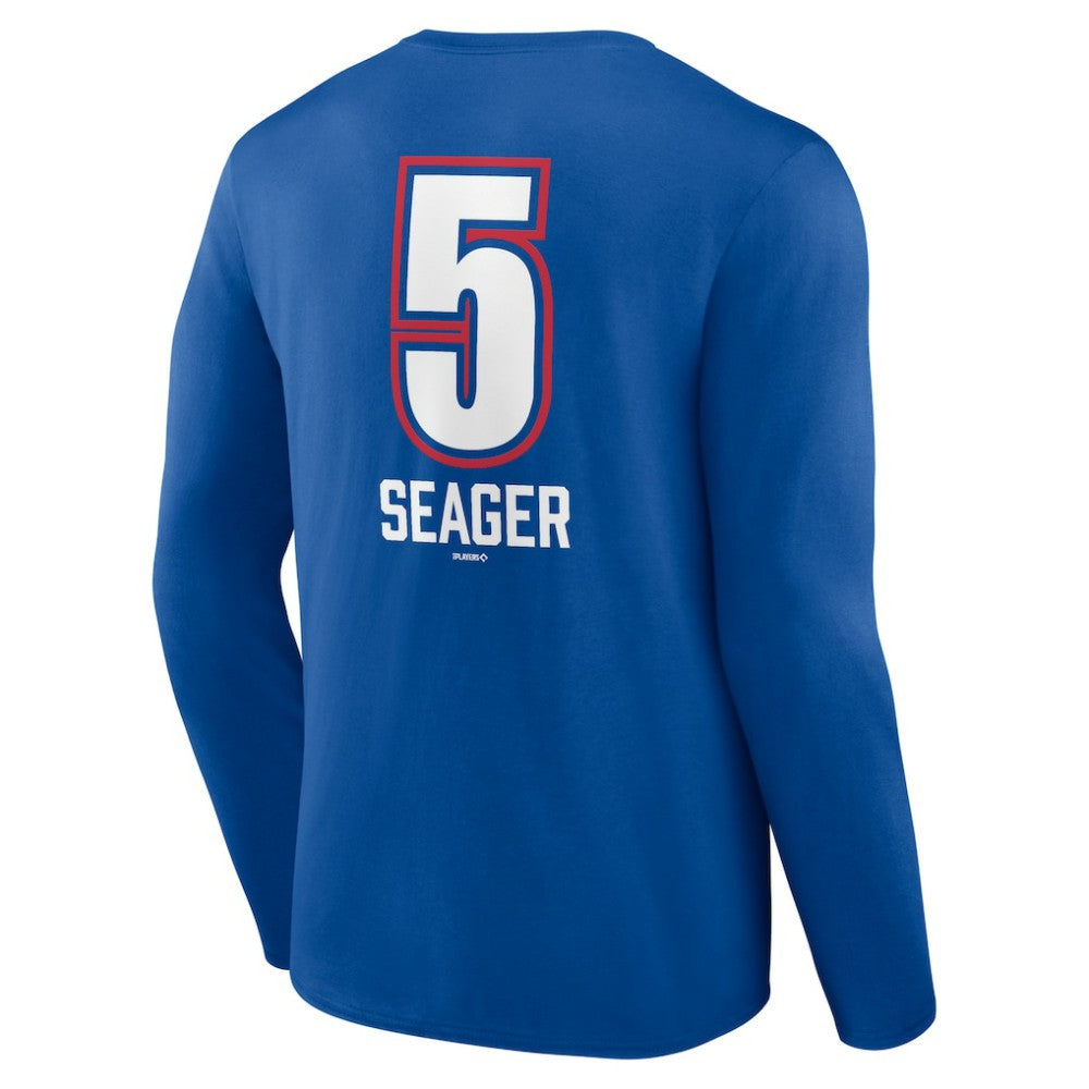 Corey Seager Texas Rangers Fastball Player Name & Number Long Sleeve T-Shirt for sale