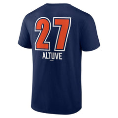 Jose Altuve Houston Astros Fastball Player Name & Number T-Shirt Near Me
