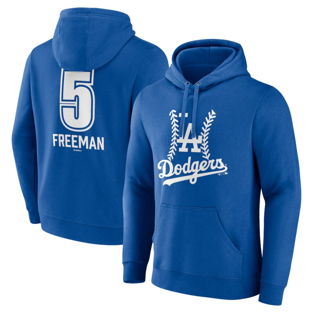 Freddie Freeman Los Angeles Dodgers Fastball Player Name & Number Pullover Hoodie On Sale