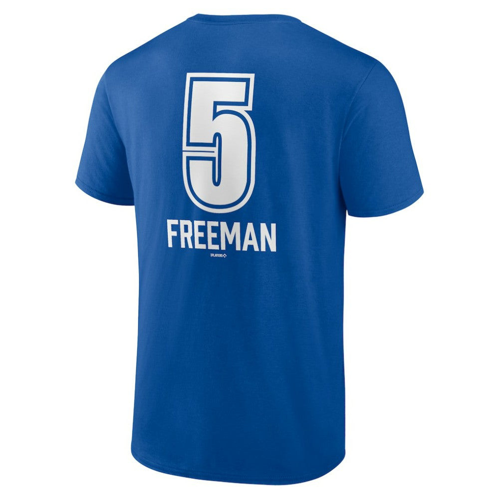 Freddie Freeman Los Angeles Dodgers Fastball Player Name & Number T-Shirt On Sale