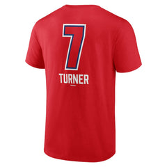 Trea Turner Philadelphia Phillies Fastball Player Name & Number T-Shirt for sale