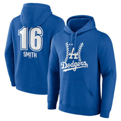 Will Smith Los Angeles Dodgers Fastball Player Name & Number Pullover Hoodie Near Me