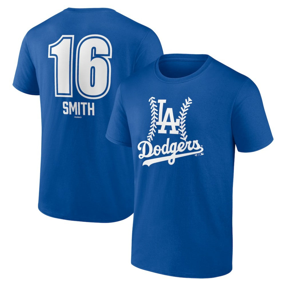 Will Smith Los Angeles Dodgers Fastball Player Name & Number T-Shirt Near Me