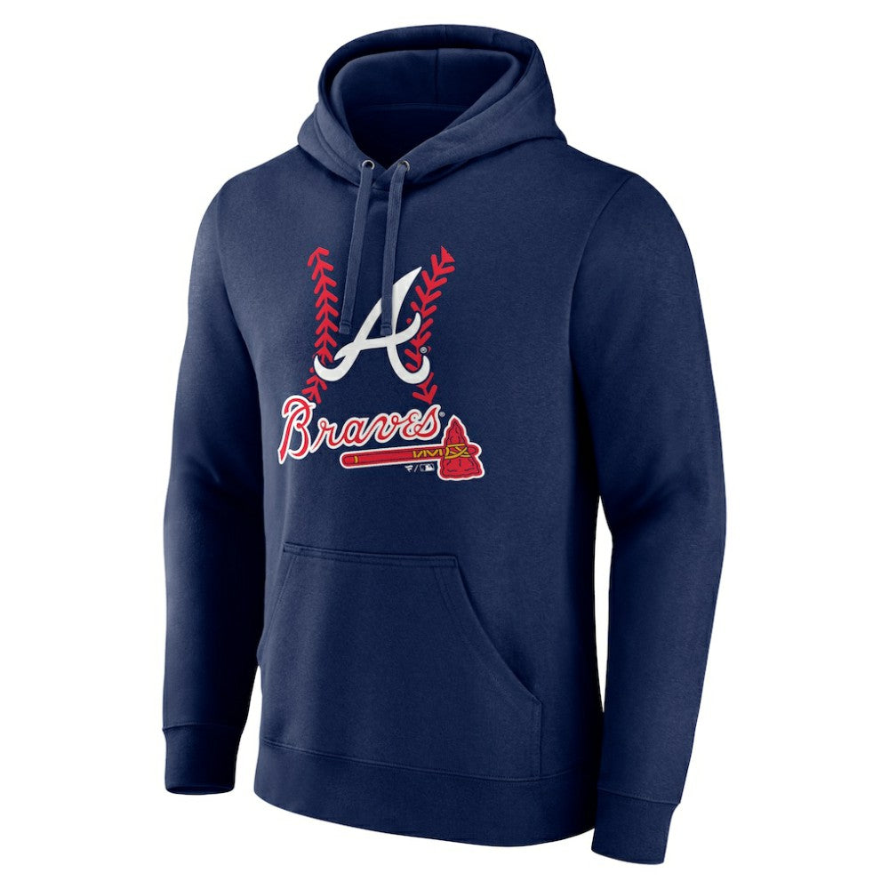 Ozzie Albies Atlanta Braves Fastball Player Name & Number Pullover Hoodie Lifestyle
