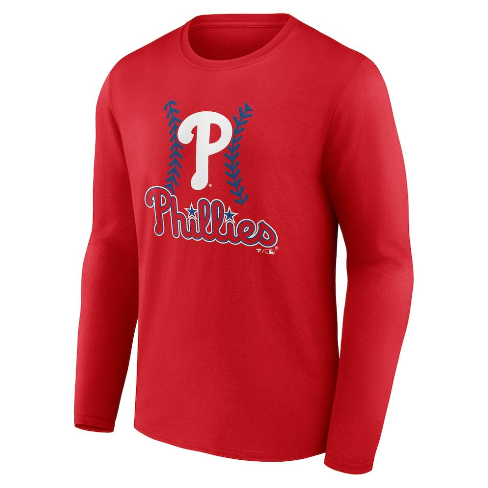 Alec Bohm Philadelphia Phillies Fastball Player Name & Number Long Sleeve T-Shirt discount