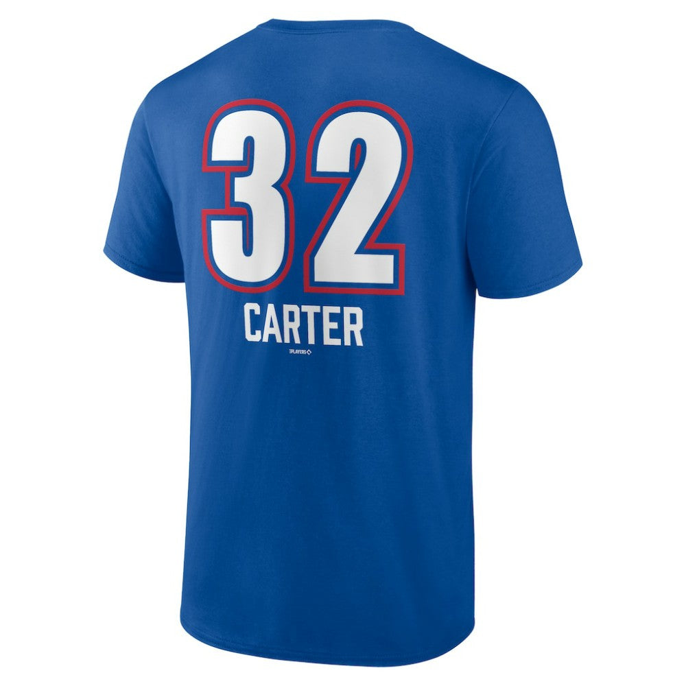 Evan Carter Texas Rangers Fastball Player Name & Number T-Shirt Lifestyle