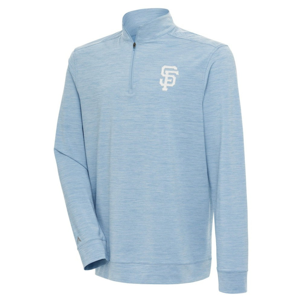San Francisco Giants Antigua Bright Quarter-Zip Pullover Top Online